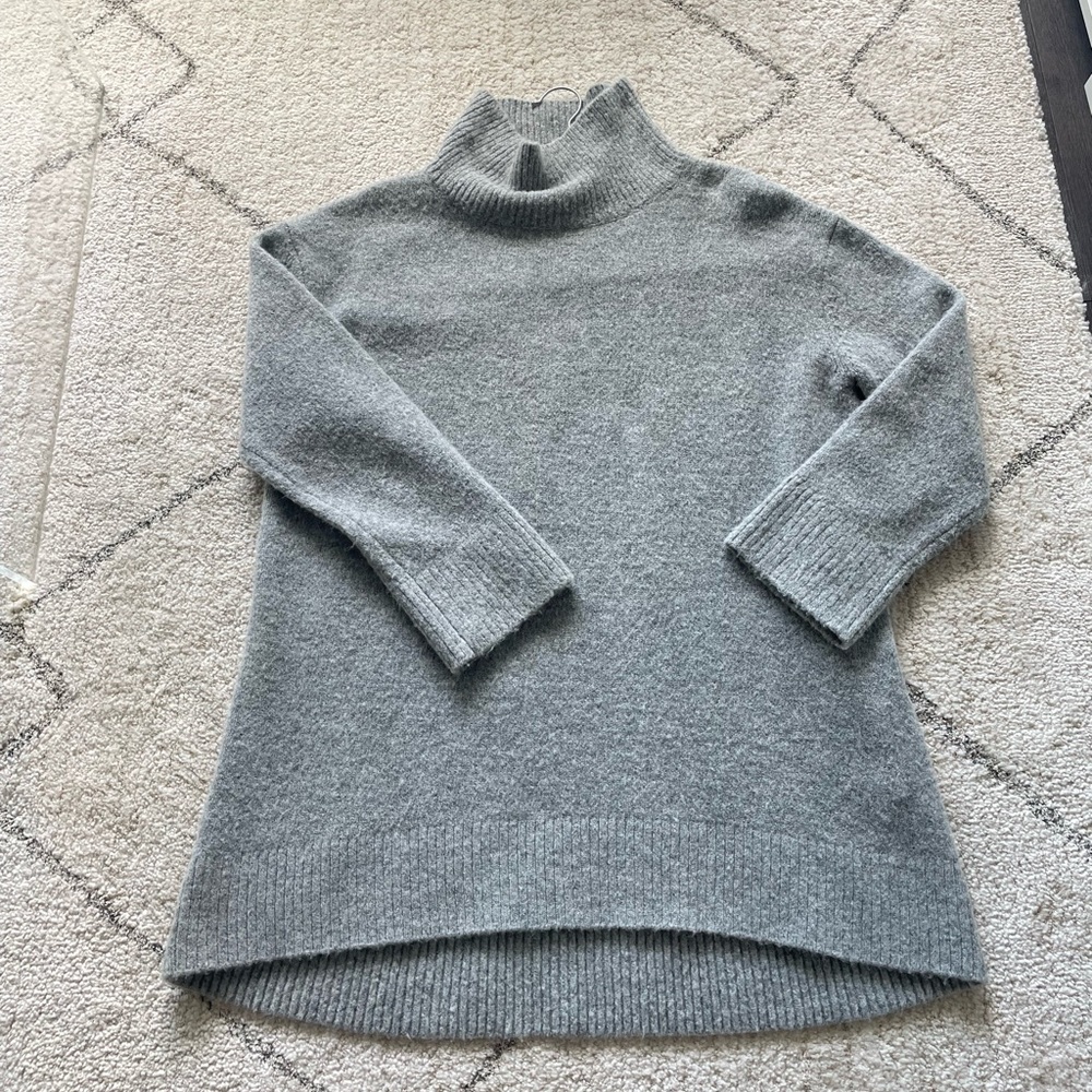 Oak + Fort Turtleneck Tunic Dress